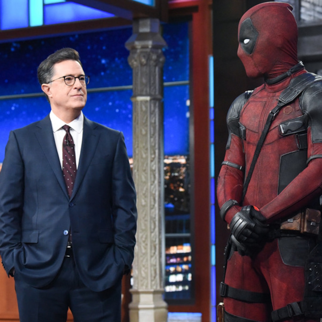 Ryan Reynolds Crashes Stephen Colbert's Opening Monologue as Deadpool